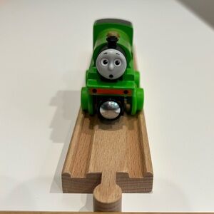 Thomas & Friends Percy Wooden Railway Toy Train Push-Along NEW